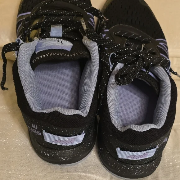 Avia Black and Purple Women's Sneakers - Picture 6 of 14